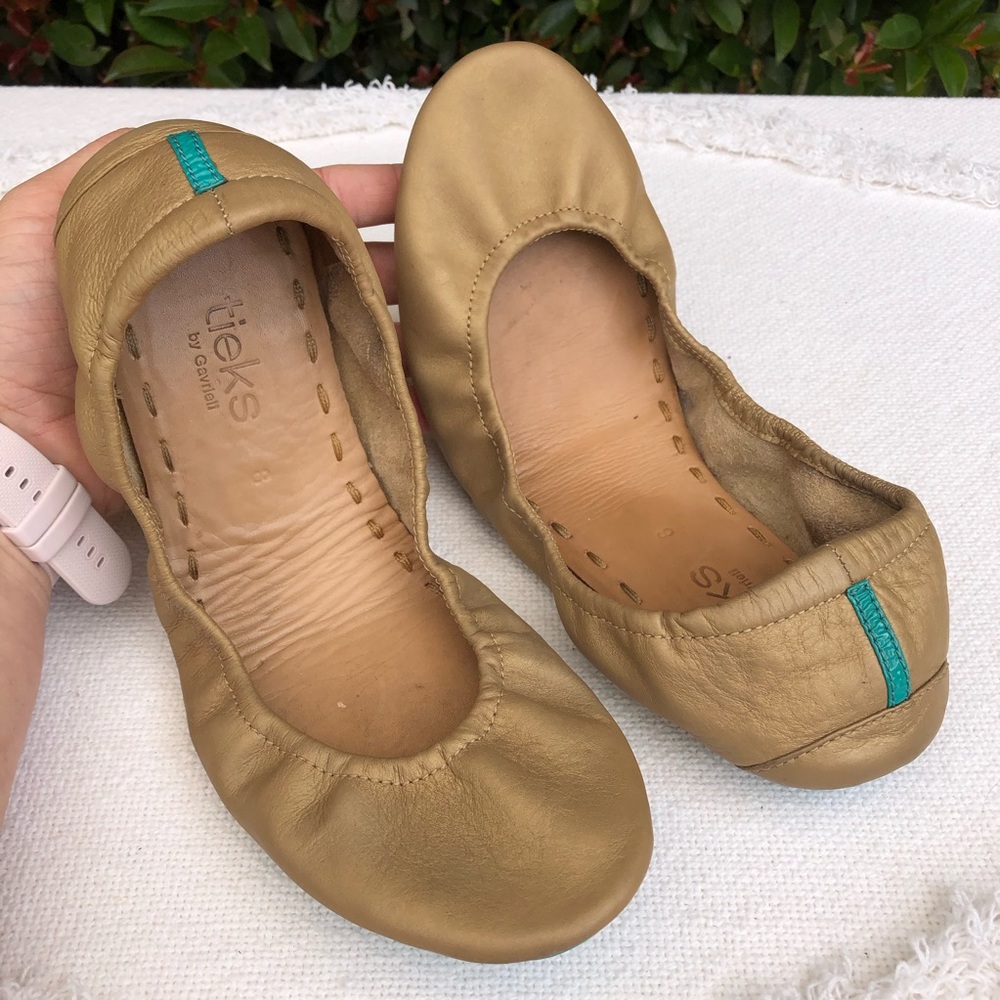 Gold Tieks, Size 8